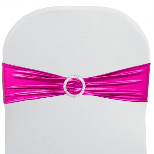 100 Pezzi Copertura Sedia Telaio Dell'arco Per Matrimoni Festa Barbie Pink