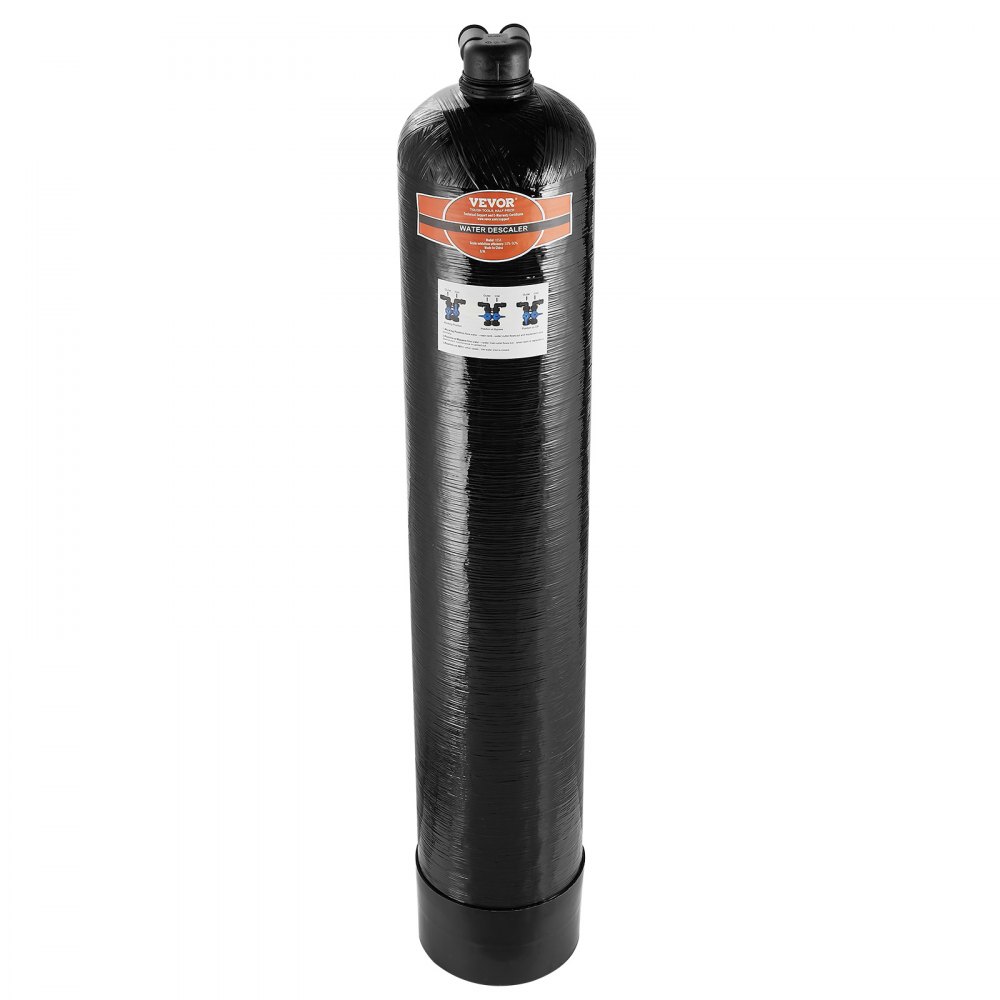 VEVOR Addolcitore Acqua Senza Sale Uso Domestico 5-8 Persone, Sistema Disincrostazione dell'Acqua di Città, BSPT da 1" e BSPT da 3/4", Addolcitore per Acqua Flusso max .3,4 m³/h per Tubazione