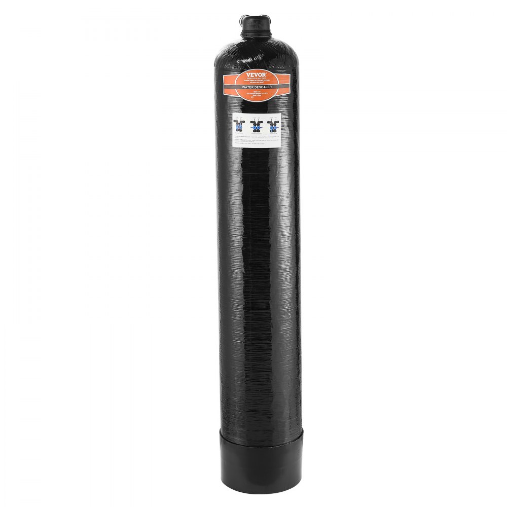 VEVOR Addolcitore Acqua Senza Sale Uso Domestico 5-8 Persone, Sistema Disincrostazione dell'Acqua di Città, BSPT da 1" e BSPT da 3/4", Addolcitore per Acqua Flusso max .3,4 m³/h per Tubazione