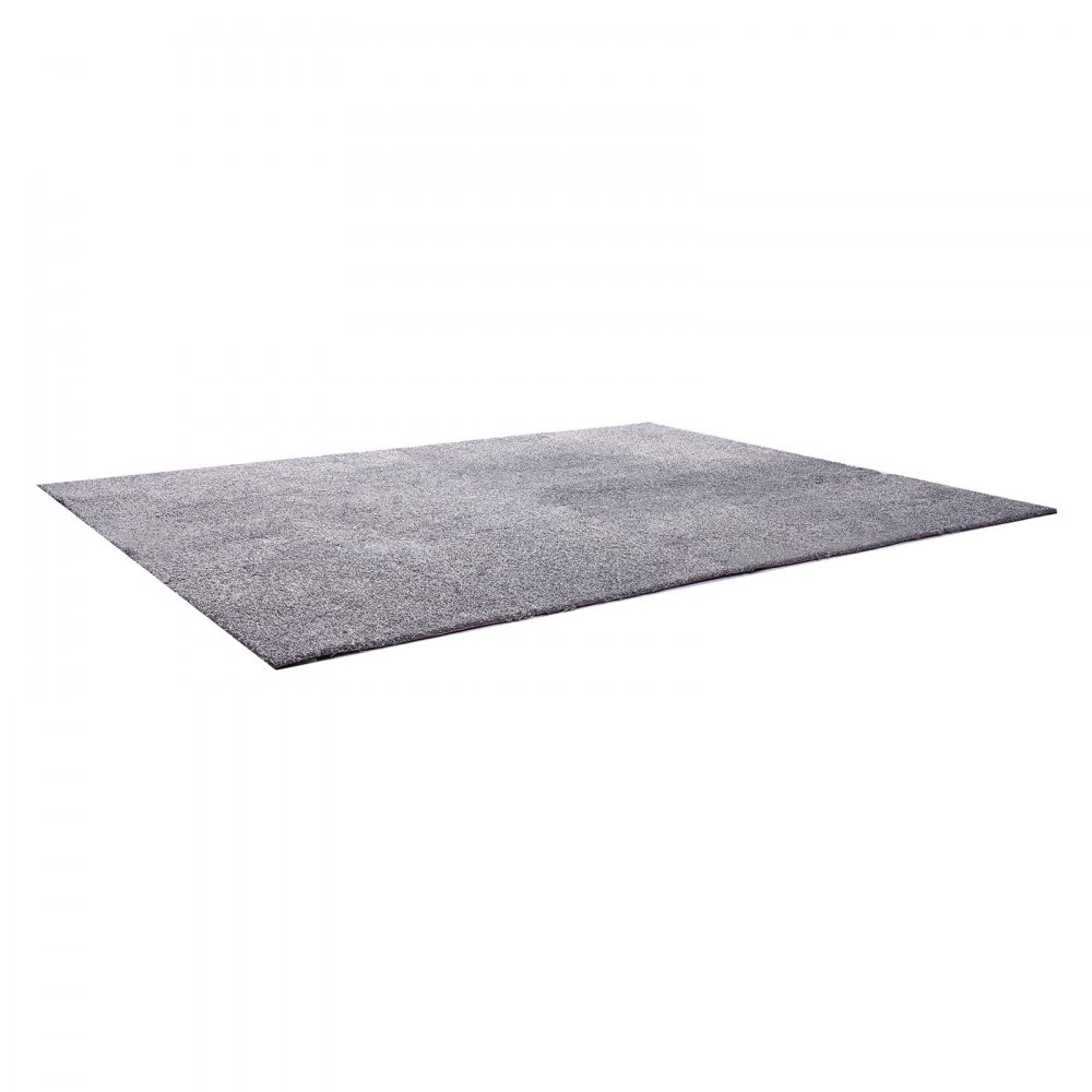 VEVOR Piastrelle per Moquette, 457x457 mm, Confezione da 10 Tappeti Quadrati Staccabili e Attaccabili, Autoadesive per Pavimenti Morbidi Imbottiti per Copertura 2,1㎡, per Soggiorno Ufficio, Grigio