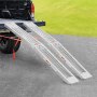 VEVOR Rampe in Acciaio da 453,59 kg 2 Pezzi, Rampa di Carico Universale Stabile con Maniglie, Superficie di Rampa più Ampia, Adatte per ATV, UTV, Motociclette, Biciclette Elettriche