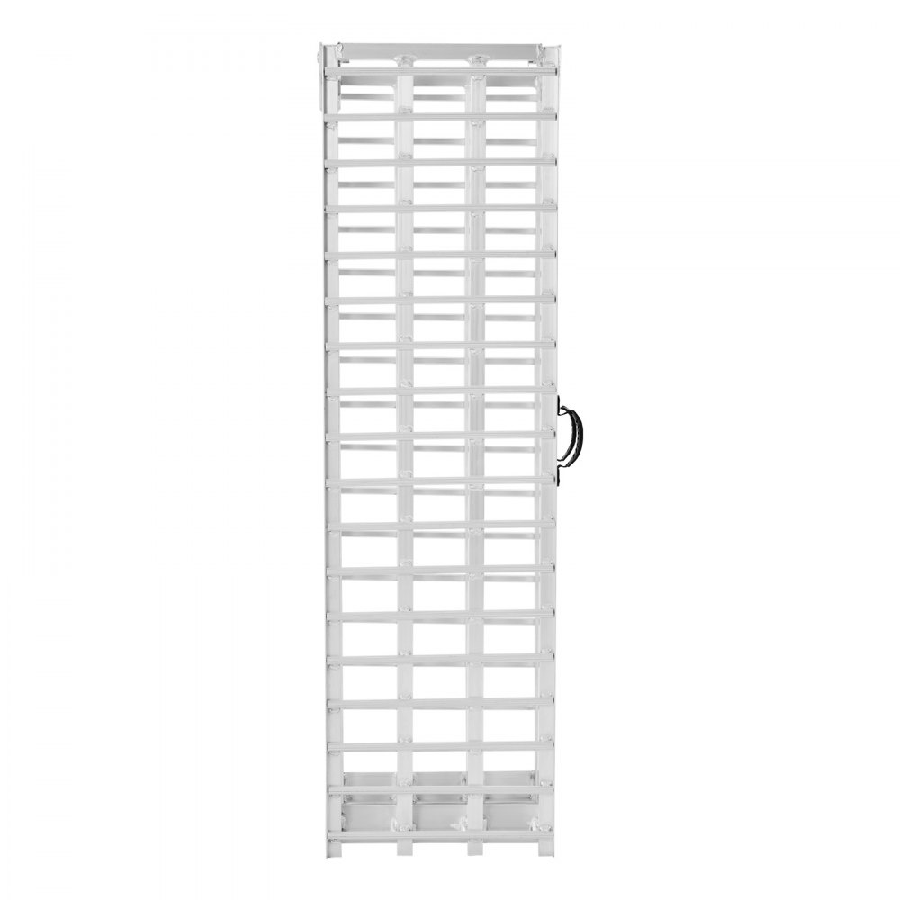 VEVOR Rampe in Alluminio da 453,59 kg 1 Pezzo, Rampa di Carico Universale Stabile con Maniglie, Superficie di Rampa più Ampia, Adatte per Motociclette, Biciclette Elettriche, Biciclette