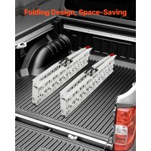 VEVOR Rampe in Alluminio 680,38 kg Rampe di Carico Resistenti con Maniglie 2 PZ