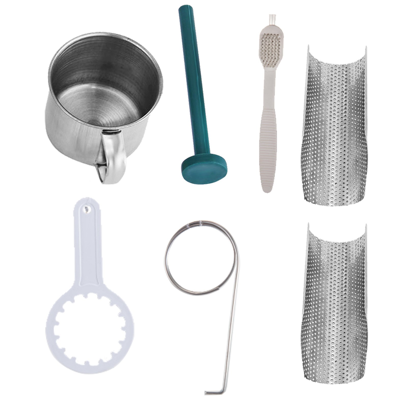 Vevor Spremiagrumi Manuale Wheatgrass Cavolo Sedano Spinaci Tritacarne Argento