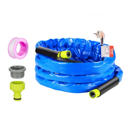 Tubo acqua calda VEVOR 7,6 m camper,tubo acqua potabile antigelo fino a -42,7 ℃,autoregolazione automatica,diametro interno 16 mm | Leroy Merlin