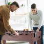 VEVOR Biliardino, Biliardino di Dimensioni Standard da 55 Pollici, Biliardino da Interno a grandezza naturale per Casa, Famiglia e Sala Giochi, Calcio con Set da Biliardino, Include 4 Palline