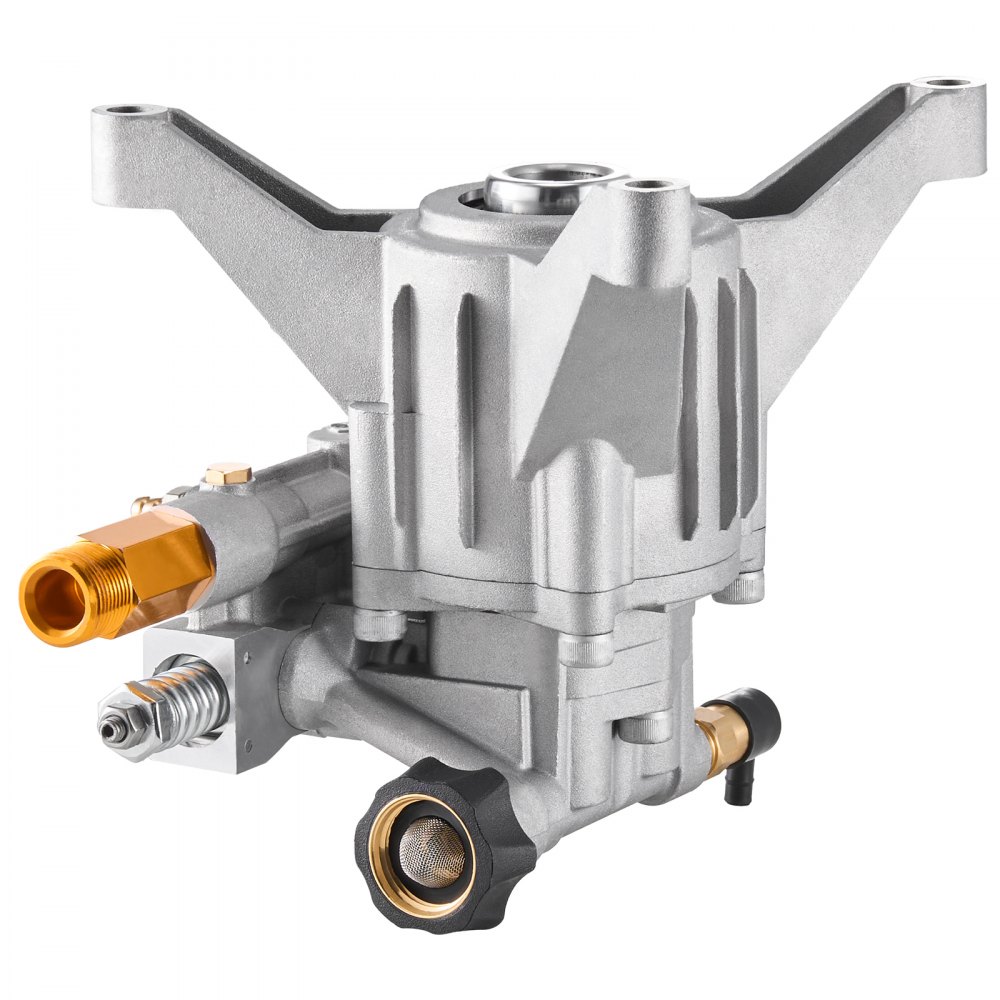 VEVOR Pompa per Idropulitrice, Albero Verticale da 22,2 mm Kit di Pompe per Idropulitrice Sostitutive con 5 Ugelli, 232,01 kgf/cm² 13,63 L/min Hardware Tubo Sifone, per RYOBI, Honda, Briggs e Stratton