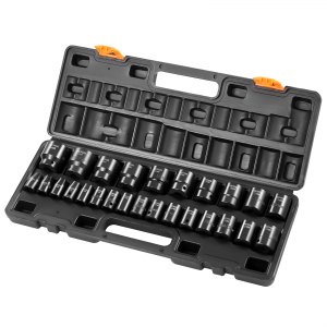 Vassoio Magnetico Draper Per Prese A Bussola 1/4" - 26 Pezzi - Plastica ABS Blu - 3