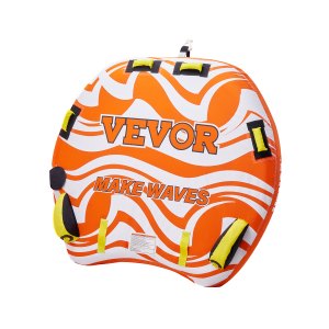O'Brien 2 Daloo - Gommoncino Trainabile Per 2 Persone, Giallo, In PVC Resistente Con Maniglie Comode