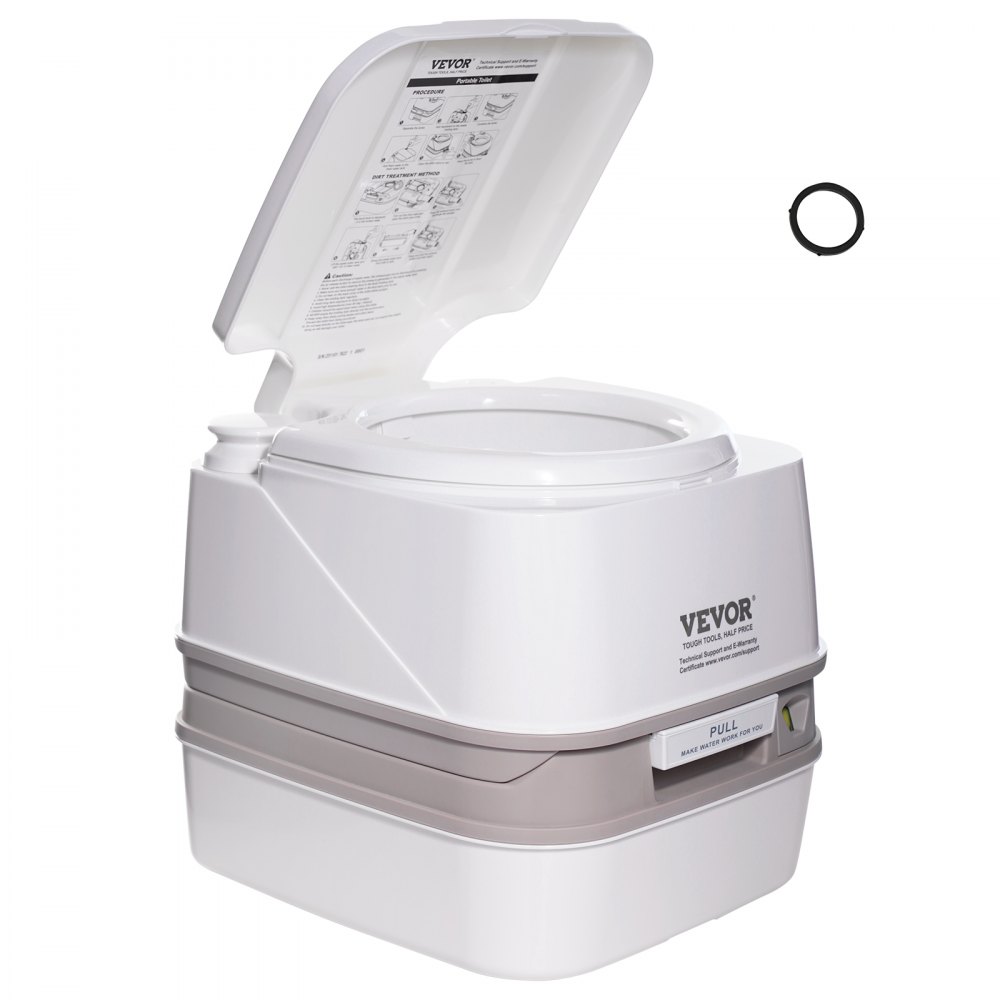 Toilette Portatile REDCAMP - Per Campeggio, Pesca, Escursionismo, Con Sacco Igienico