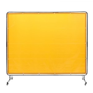 Tenda Per Saldatura Steiner 6x6 Piedi Grigia - Con Strisce In PVC