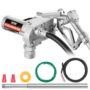 Pompa Travaso Elettrica 12V – Sommersa Per Acqua, Olio, Carburante – Auto E Barca