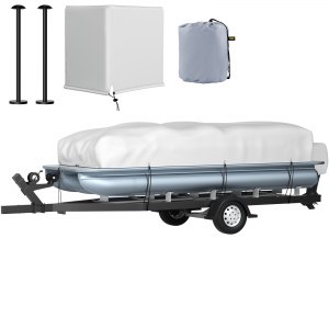 Telo Copribarca Impermeabile Telo Copribarca Lunghezza 488-564cm Larghezza 238cm Scafo A V Telo Protettivo Per Barca 600D Oxford Anti-UV Con Borsa Barca A Motore Da Traino Yacht | IT