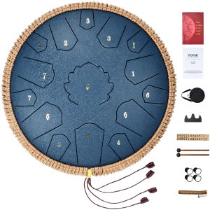 UPP wuyou Acciaio tamburo con Schlegel e trasporto borsa a tracolla/per meditazione, esoterismo, musikalische ore/Come mano tamburo e campana tibetana con positivem influenza corpo e Animab [bianco UPP wuyou Acciaio tamburo con Schlegel e trasporto borsa a tracolla/per meditazione, esoterismo, musikalische ore/Come mano tamburo e campana tibetana con positivem influenza corpo e Animab [bianco
