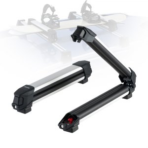 VEVOR Portasci e Snowboard, Portasci per Tetto Auto Scanalatura a T ...