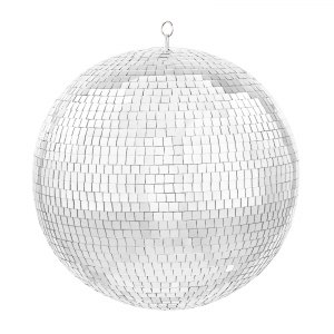 Sfera a specchio, 30 cm, con motore e catena Sfera a specchio, 30 cm, con motore e catena