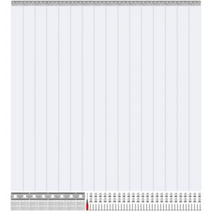 Tenda A Strisce Per Porta 90x220 Cm - Protezione Antipolvere E Insetti, Regolabile