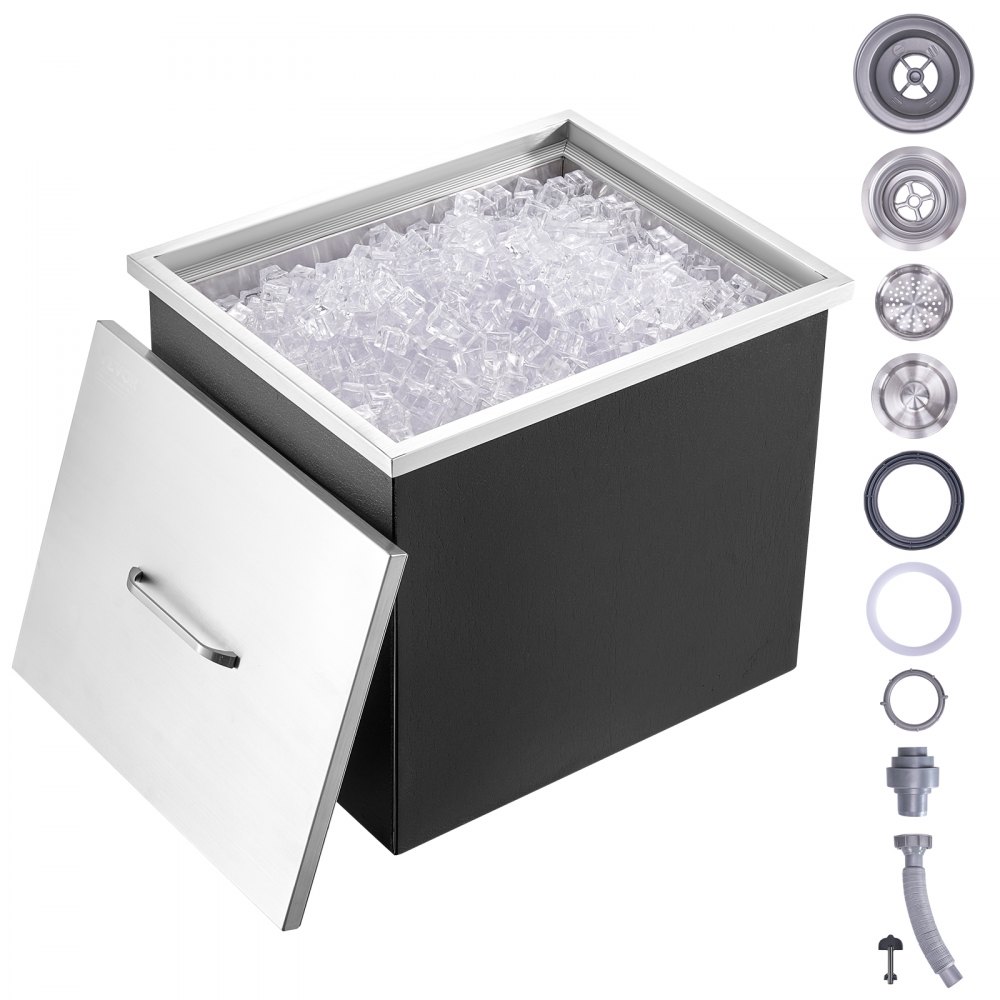 Scatola Di Uscita Per Ghiacciaia EFIELD 1/2 Pollice MNPT Con Martello Arrestoro In Acciaio Inox