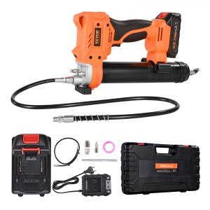 Ingrassatore A Batteria Seesii 10000 PSI – Motore Brushless, 3 Velocità, 2 Batterie E Custodia