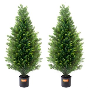 Albero di cedro artificiale LEONARDO, verde scuro, 135cm - Alberi artificiali Albero di cedro artificiale LEONARDO, verde scuro, 135cm - Alberi artificiali