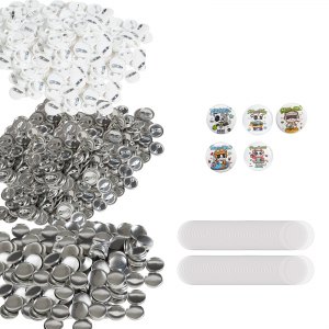 Macchina Per Spille Macchina Per Bottoni Diametro 25mm E 58mm Kit Di Punzonatrice Manuale In Lega Di Alluminio Per Badge Spillo Regalo Fai Da Te Accessori Completi Modelli Rotondi P 010383410860