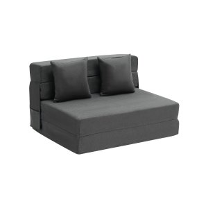MeMoreCool Materasso pieghevole matrimoniale, in schiuma ad alta densità, divano pieghevole a Z, materasso futon pieghevole, divano letto per ospiti, divano letto pieghevole per dormire, viaggi, 13 cm
