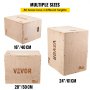 VEVOR 木製プライオボックス プライオメトリックボックス 3in1 プライオジャンプボックス 61x40x50cm ライザー筋力トレーニング