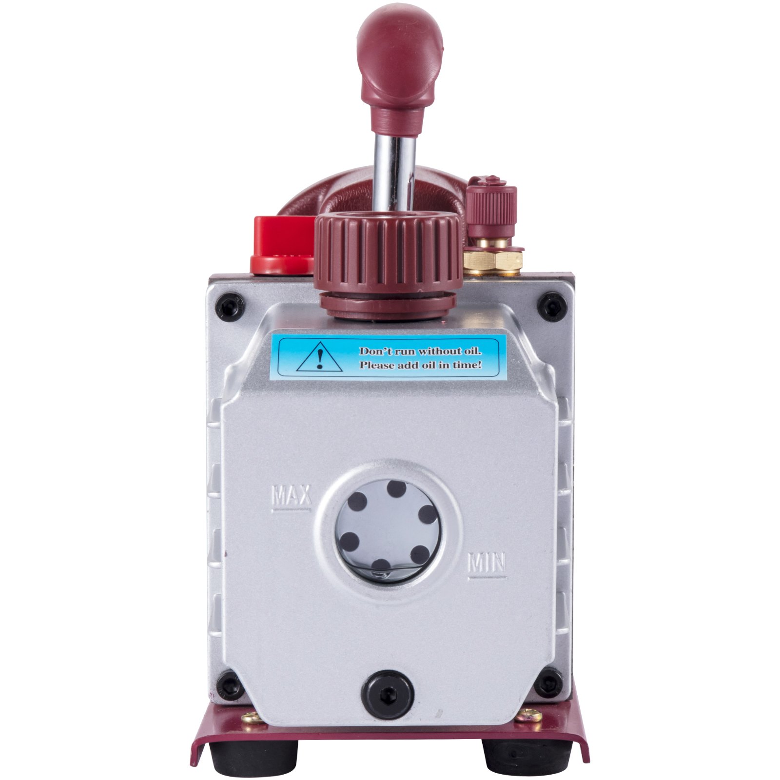 4.5CFM真空ポンプ ロータリーベーン 1/3HP 5Pa クーラー 真空引き 小型 エアコン