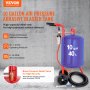 VEVOR 40L サンドブラスターキット ポータブル空気サンドブラスター メディア研磨 65-125 PSI