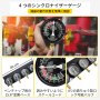 4連 バキュームゲージセット キャブレター 同調 セッティング レギュレーター付 負圧測定 負圧測定器 特殊工具 メンテナンスツール