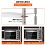 収納ラック 棚板ユニット 収納棚 1524x469.9mm 5段 ステンレススチールキッチン棚