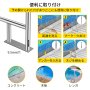 VEVOR プールレール プール手すり 54x36"プール手すり ステンレス鋼グリップカバー付き