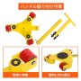 VEVOR 回転ローラーマシン スケート 6600ポンド容量 重量物運搬 360度回転台付き ハンドル付き