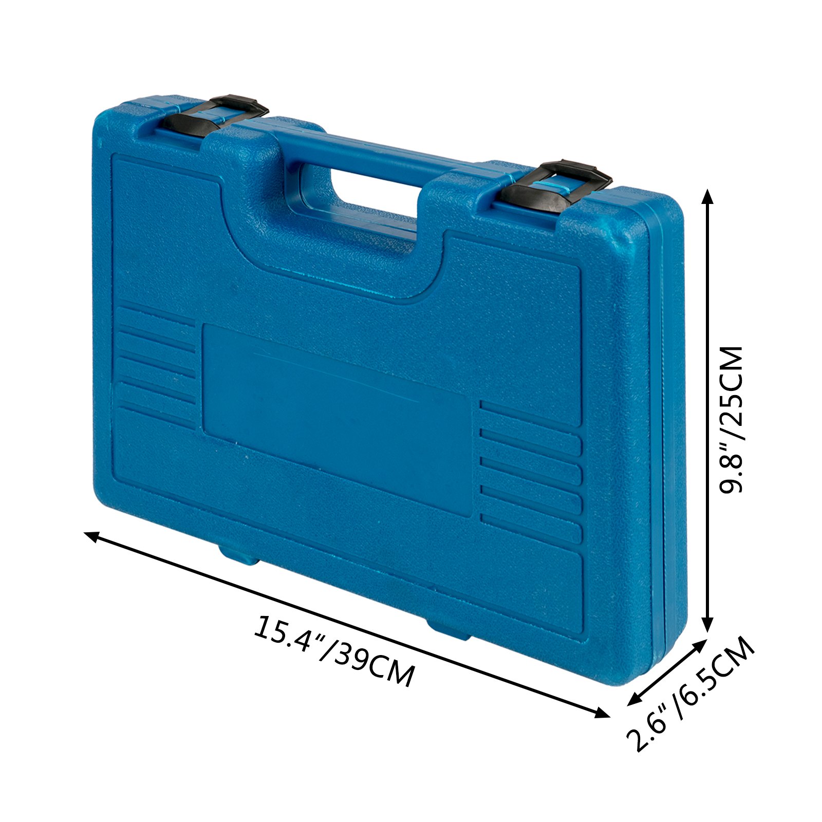 VEVOR インパクトソケットセット 1/2インチ ドライブ 19PCS 3/8インチ-1-1/2インチ ディープ6ポイントソケット