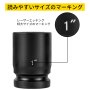 VEVOR インパクトソケットセット 3/4インチ ドライブ 29PCS 3/4インチ-2-1/2インチ 6ポイントソケット