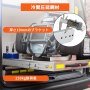 頑丈な引き出しスライドレール 225kg ボールベアリング引き出しスライド 長さ45.7cm 完全な拡張