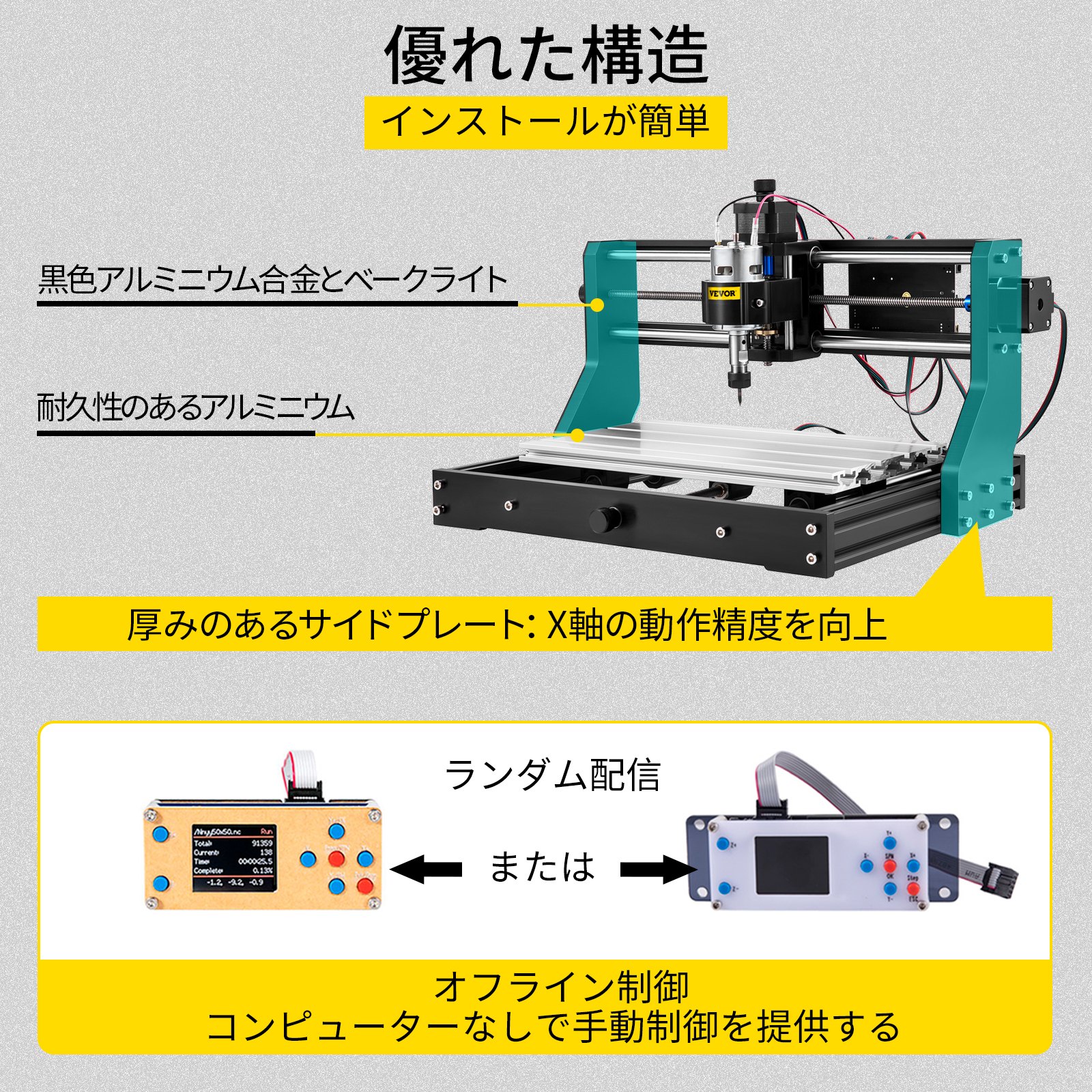 木革プラスチックのためのCnc 3018プロCnc 3018 Cnc機械彫刻家