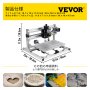 木 PVB PCB のための CNC 3018 DIY 3 の軸線の彫刻家のキット GRBL 制御フライス盤