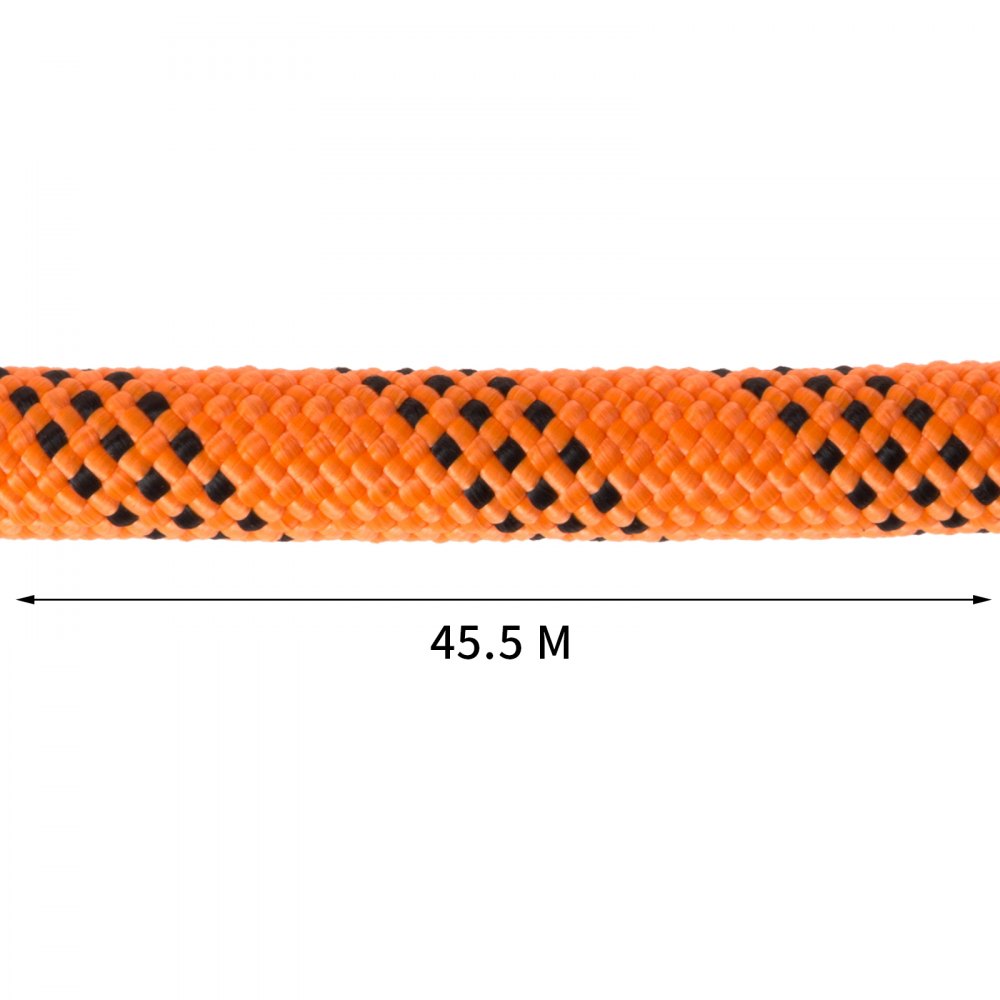 ポリエステルロープ 11.1mmx45.5m ロードとプルロープ 3.8Tの破断強度 （ロッキングクライミング、登山、ぶら下げなどには適していません）