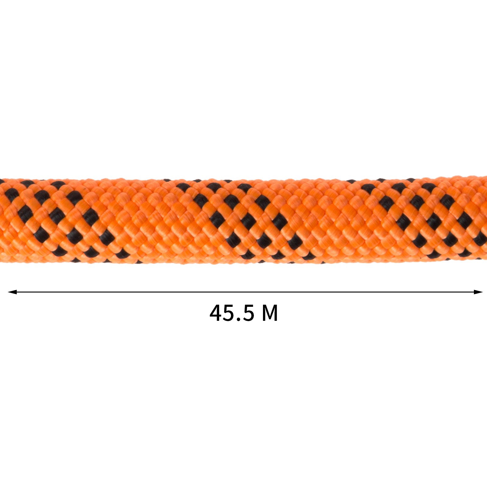 ポリエステルロープ 11.1mmx45.5m ロードとプルロープ 3.8Tの破断強度 （ロッキングクライミング、登山、ぶら下げなどには適していません）