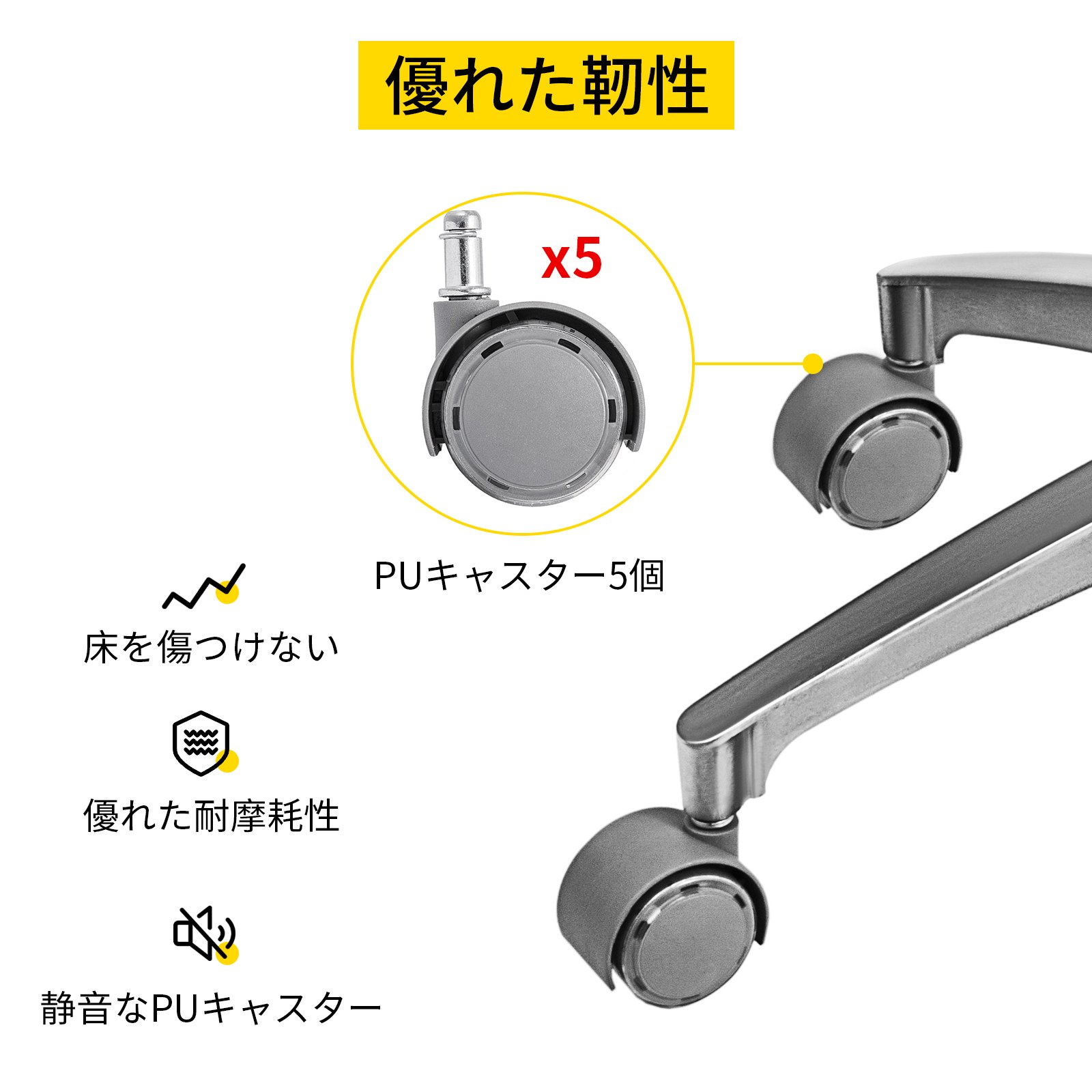 歯科医療助手チェア ナーススツール 360度回転アームレスト PUレザー 黒