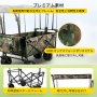 VEVOR 折りたたみ式ワゴンカート、折りたたみ式折りたたみ式ガーデンカート、シェードビーチユーティリティ付き