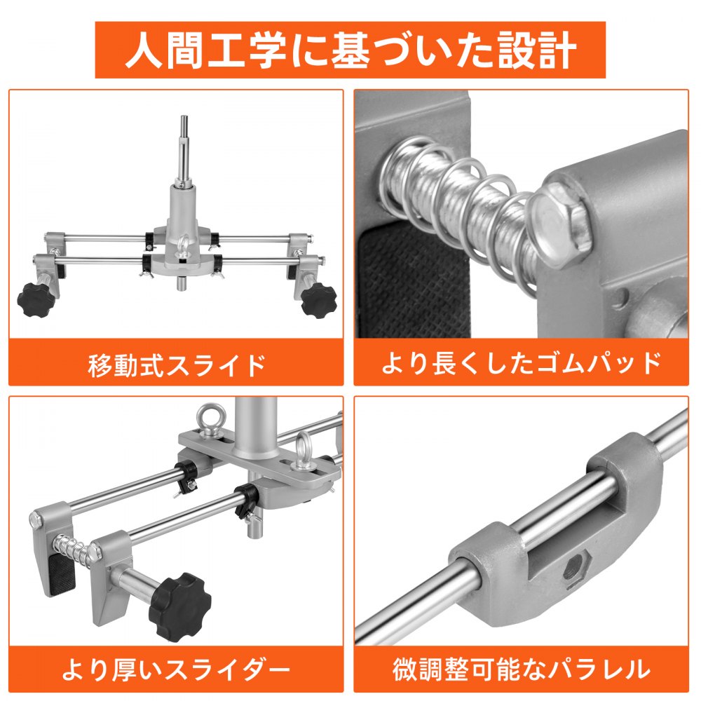 VEVOR 16PCS モーティス ドアロック フィッティング モルティザージグキットツール 3個カッターと1個ルーラー付