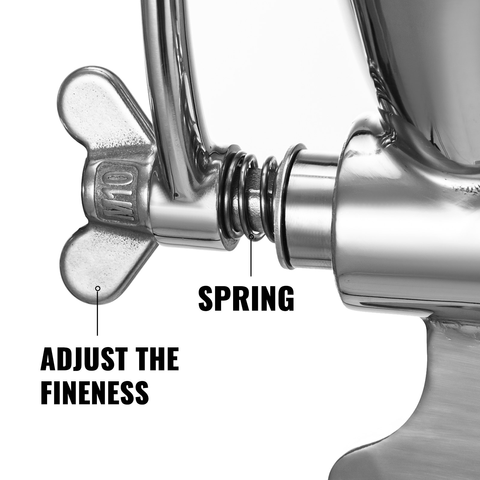 グレインミル 手動グレイングラインダー 手動グレインミル ステンレス鋼 手動コーヒーグラインダー