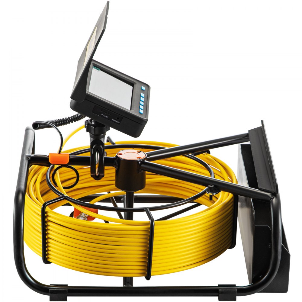 VEVOR 配管カメラ 下水道カメラ パイプ検査カメラ 30M/98.4インチのケーブル 4.3インチの液晶モニター
