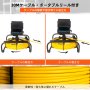 VEVOR 配管カメラ 下水道カメラ パイプ検査カメラ 30M/98.4インチのケーブル 4.3インチの液晶モニター