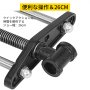 VEVOR 262mm 木工ベンチバイス ウッドクランプロッキング 鋳鉄 500mm ネジ