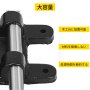 VEVOR 262mm 木工ベンチバイス ウッドクランプロッキング 鋳鉄 500mm ネジ