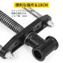 VEVOR 18cm 木工ベンチバイス ウッドクランプロッキング 鋳鉄 25cmのネジ