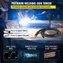 150AMP 4.6M MIG溶接ガン 溶接トーチスティンガーの取り替え ミラーM-15 M-150